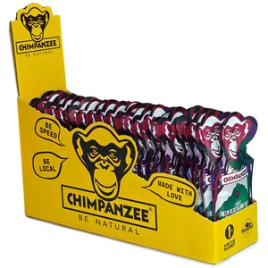 Chimpanzee Boîte De Gels énergétiques Vegan/organic-bio/gluten Free Aronia 35g 25 UnitésVendu parbikeinn