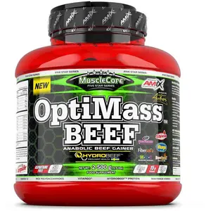 Amix Protéine Optimass Beef 2.5kg Double Chocolat BlancVendu parbikeinn