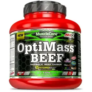Amix Protéine Optimass Beef Chocolat Double Et Toffee 2.5kg