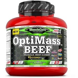 Amix Masse Musculaire Optimass Beef Baies Sauvages 2.5kg pas cher