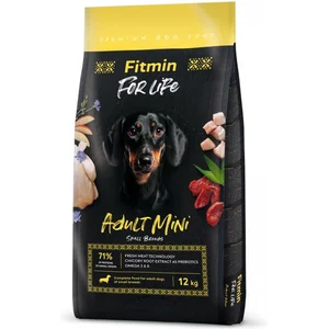 12kg Fitmin Dog for Life Adult Mini pas cher