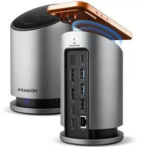 AXAGON USB-C dockingstation Incl. laadfunctie, USB-C Power Delivery pas cher