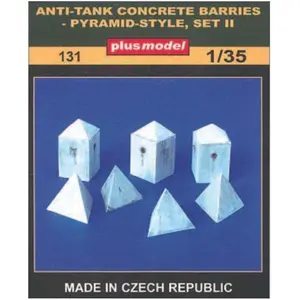 Plus Model Barricades antichars en forme de pyramide Set II pas cher