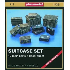 Koffer Set - 1:35e - Plus Model pas cher