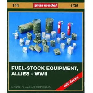 Plus-Model 114 - Accessoires de roulements de réservoir Allié WW II pas cher