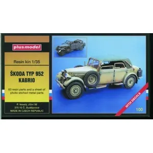 Plus Model Skoda Type 952 Cabriolet WW II pas cher