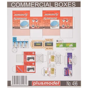 Plus Model 496   Modélisme Accessoires Commercial Boxes