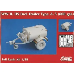 CMK WW II (GUERRE FROIDE). US Fuel Trailer Type A-3 (600 gal.) pas cher
