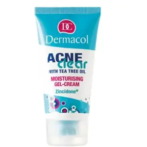 Dermacol Acne Clear met Tea Tree Oil - Moisturing Gel-Cream - 50ML pas cher