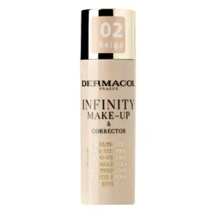 Dermacol, Fond de teint, Maquillage et correcteur Infinity (02 Beige) pas cher