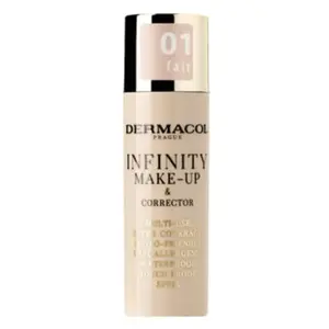Dermacol, Fond de teint, Maquillage et correcteur Infinity (01 Fair) pas cher