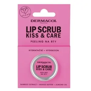 Dermacol, Soin pour les lèvres, - Lip scrub Kiss & Care (Lip Scrub) 12 ml (Gommage pour les lèvres, 12 ml) pas cher