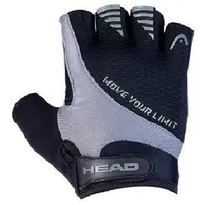 Head Bike 3818 Korte Handschoenen Zwart,Grijs XL Man pas cher