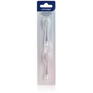 Concept, Tête de brosse à dents, Replacement Heads For Children's Toothbrushes Zk3010, Zk3020 Medium Zk0032 - 2 Pieces (2 x) pas cher
