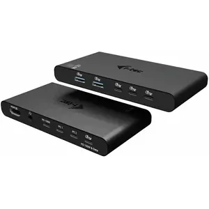 i-tec Kvm HDMI Dock For 2 Hosts, Commutateur KVM, Noir pas cher