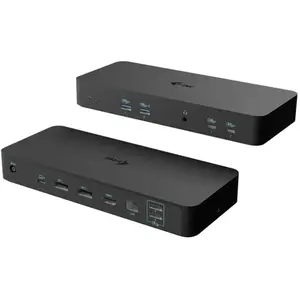 i-tec USB-C Triple Intelligent DS+PD 100, USB-C (USB-C, 8 Ports), Stat... pas cher