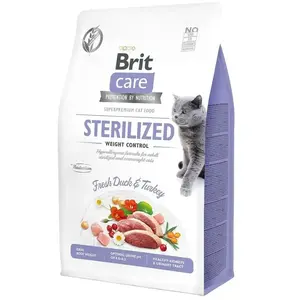 Brit Aliment Sans Céréales Pour Chats Stérilisés-contrôle Du Poids 2kg pas cher