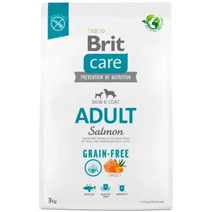 Brit Care Grain-free Adult saumon, pommes de terre pour chien - 3 kg pas cher