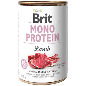 Nourriture humide Agneau 400 g (8595602555369) - Brit pas cher