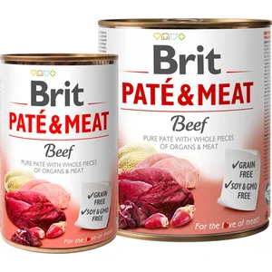 Brit Paté & Meat 6 x 400 g - boeuf pas cher