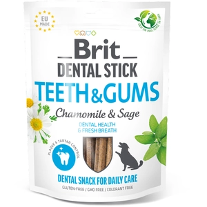 Brit Dental Stick camomille, sauge pour chien - 251 g (7 friandises) pas cher
