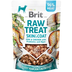 Brit Raw Treat Skin & Coat pour chien - 40 g pas cher
