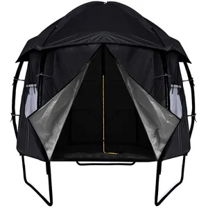 Aga Stan pour trampoline EXCLUSIVE 250 cm (8 ft) Noir pas cher