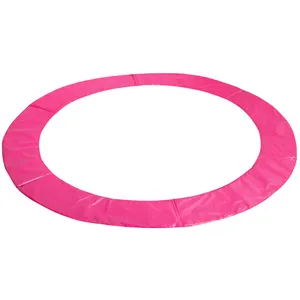 Aga Couvre-ressorts ovale pour les trampolines EXCLUSIVE 366 cm Rose c... pas cher