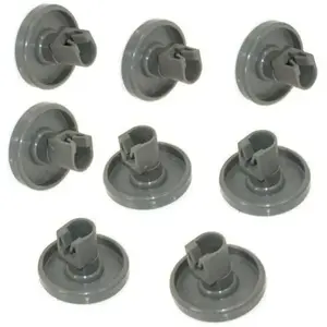 RYTTGOP Roulettes Lave Vaisselle 8 Roues pour Panier Inférieur Faure, Zanussi, AEG, Ikea pas cher