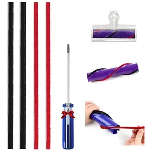 COAVAS Lot de 4 Bandes en Peluche de Rechange aspirateur pour Dyson Or... pas cher