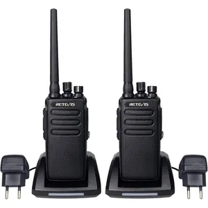 Retevis RT81 Talkie Walkie, IP67 Etanche DMR, 32 Canaux Analogique/Numérique, 2200mAh Talkie Walkie Longue Distance pourVendu parcdiscount