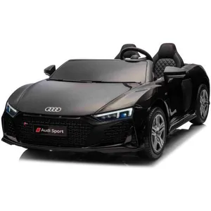 BENEO Voiture électrique enfants 24V 2 places Audi R8 SPYDER, noir, Le... pas cher
