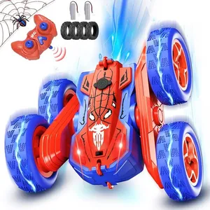 Voiture Télécommandée Enfant, 360°Rotation RC Camion Cascadeuse, 2.4GHz Voiture Radiocommandee Jouet Cadeau 4 5 6 7 8 9 10 11 12Ans pas cher