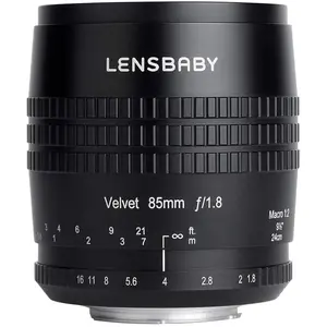 Lensbaby Velvet 85mm f/1.8 Sony E (Sony E, APS-C / DX, Plein format), ... pas cher