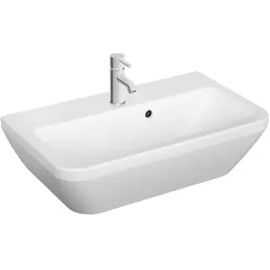 Vitra Integra Lavabo suspendu 60x36 cm avec trou pour robinetterie au milieu, Blanc (7088-003-0001) pas cher