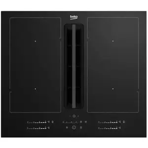 Plaque de cuisson induction avec hotte intégrée BEKO HIXI64701UP pas cher
