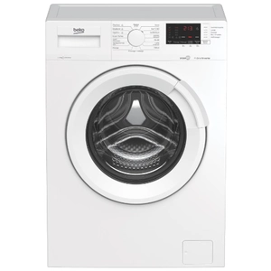 Lave-linge frontal BEKO - WUE6612W1W Blanc pas cher