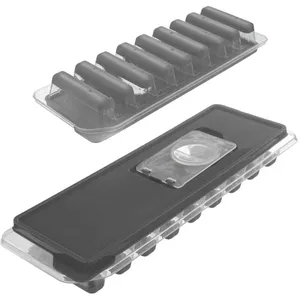 NORTHIX Moule a glace avec couvercle pour neuf glacons oblongs base si... pas cher