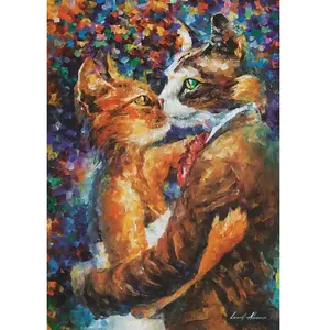 Art puzzel Dance of the Cats in Love - 1000 stukjes. pas cher