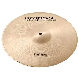 Istanbul Agop LH15 Traditional Series Light Hihat 15 inch pas cher