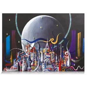 Star Puzzle Ville de la Lune Puzzle-0547 pas cher