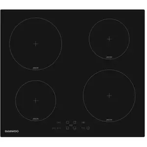 Plaque de cuisson à induction - DAEWOO - 4 foyers - 60 cm - BH6ITF37BN... pas cher