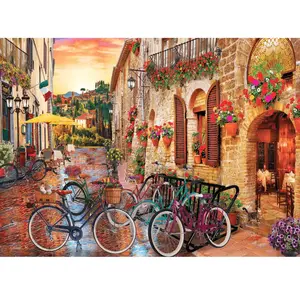Perre / Anatolian Puzzle Anatolien - David Mc Lean : Faire du vélo en Toscane, 1000 pièces