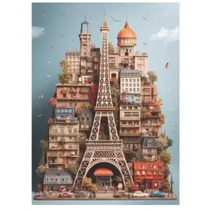 Anatolian Puzzle Eiffelova vÄ Å¾ 1000 dílků (1000 pièces) pas cher