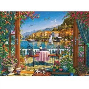 Puzzle 4000 pièces - ANATOLIAN - Terrasse de Côme - Blanc pas cher