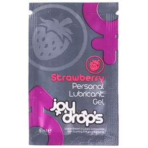 Lubrifiant Arôme Fraise - Dosette 5 ml   pas cher