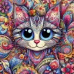 Yazz Chat aux Grands Yeux 3892 pas cher