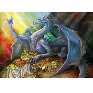Magnolia Blue Dragon and Treasure 3509 pas cher
