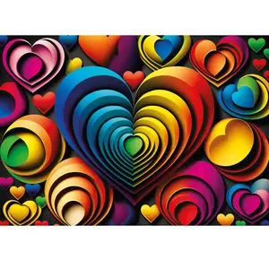 Yazz Colorful Heart 3831 pas cher