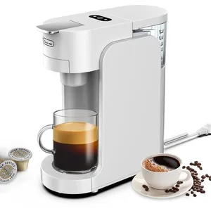 PRUMYA Machine à Café Capsule 1450 W Cafetière Nespresso Dolce Gusto M... pas cher